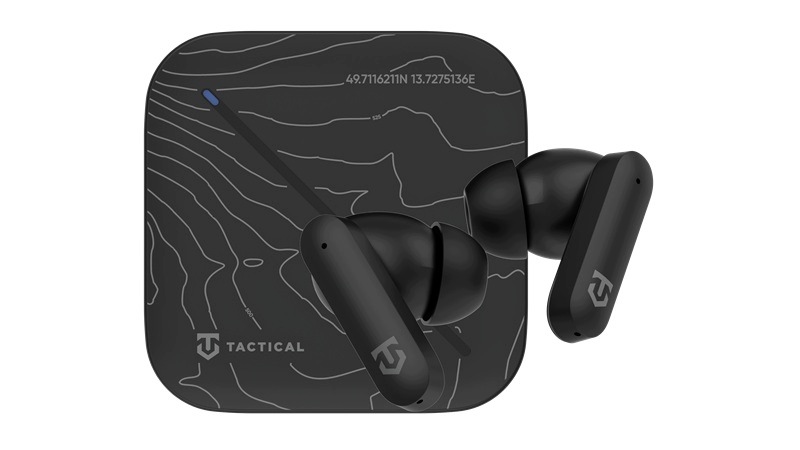 Bluetooth sluchátka Tactical StrikePods Bahna Anc Enc Dotykové Tws