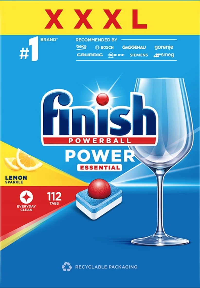 

Tabletki do zmywarki Finish Power Essential 112szt