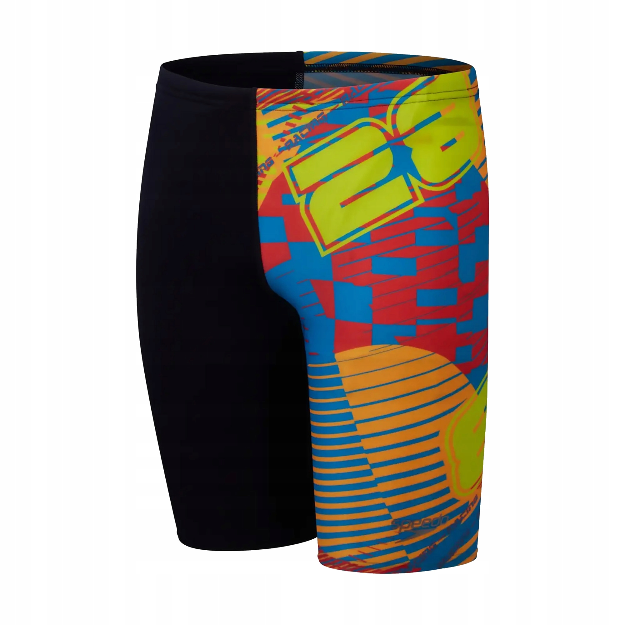 Jammery kąpielowe dziecięce Speedo Allover Digital Jammer 11-12