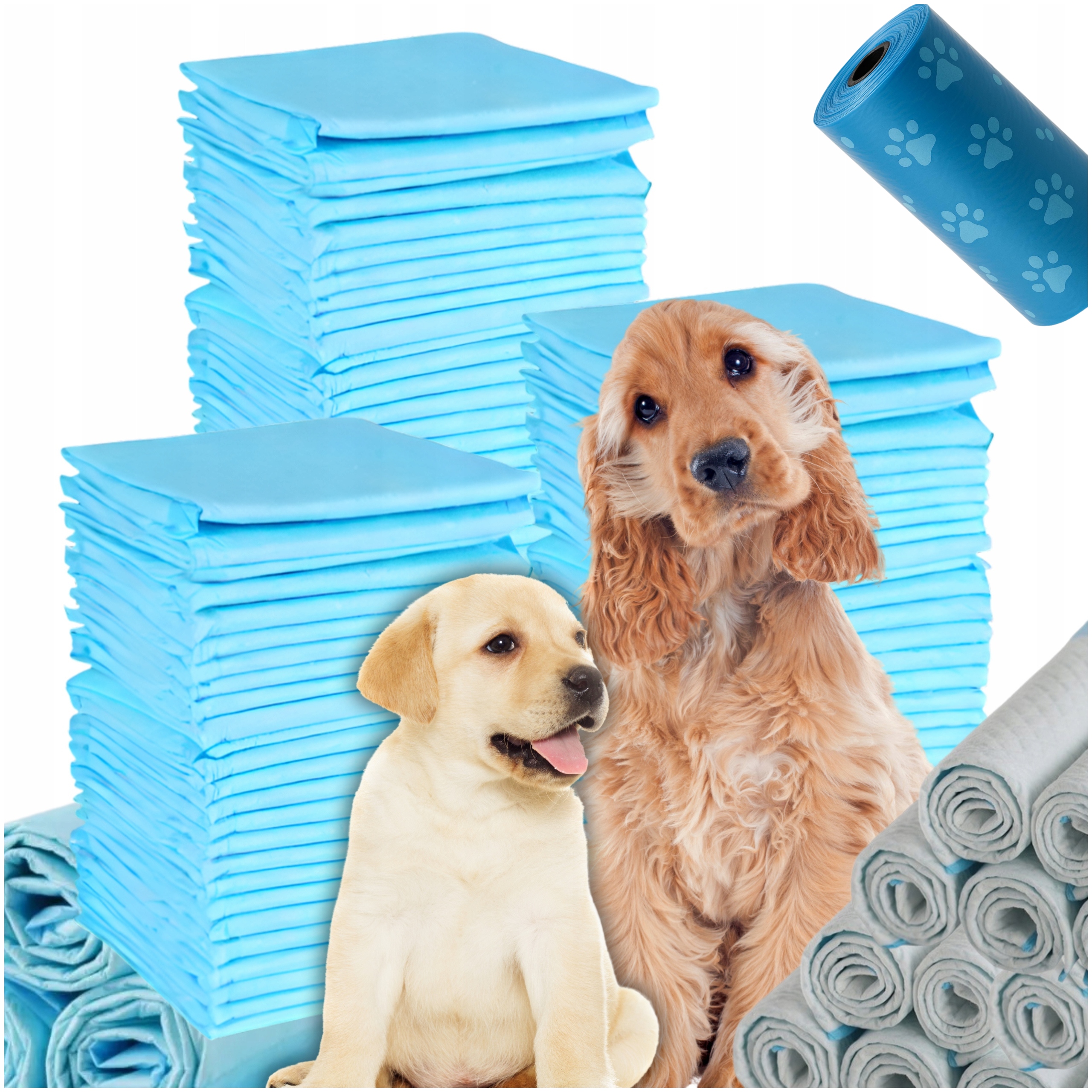 Levně Podložky pro savá zvířata 60 x 60 cm 200 Kusů