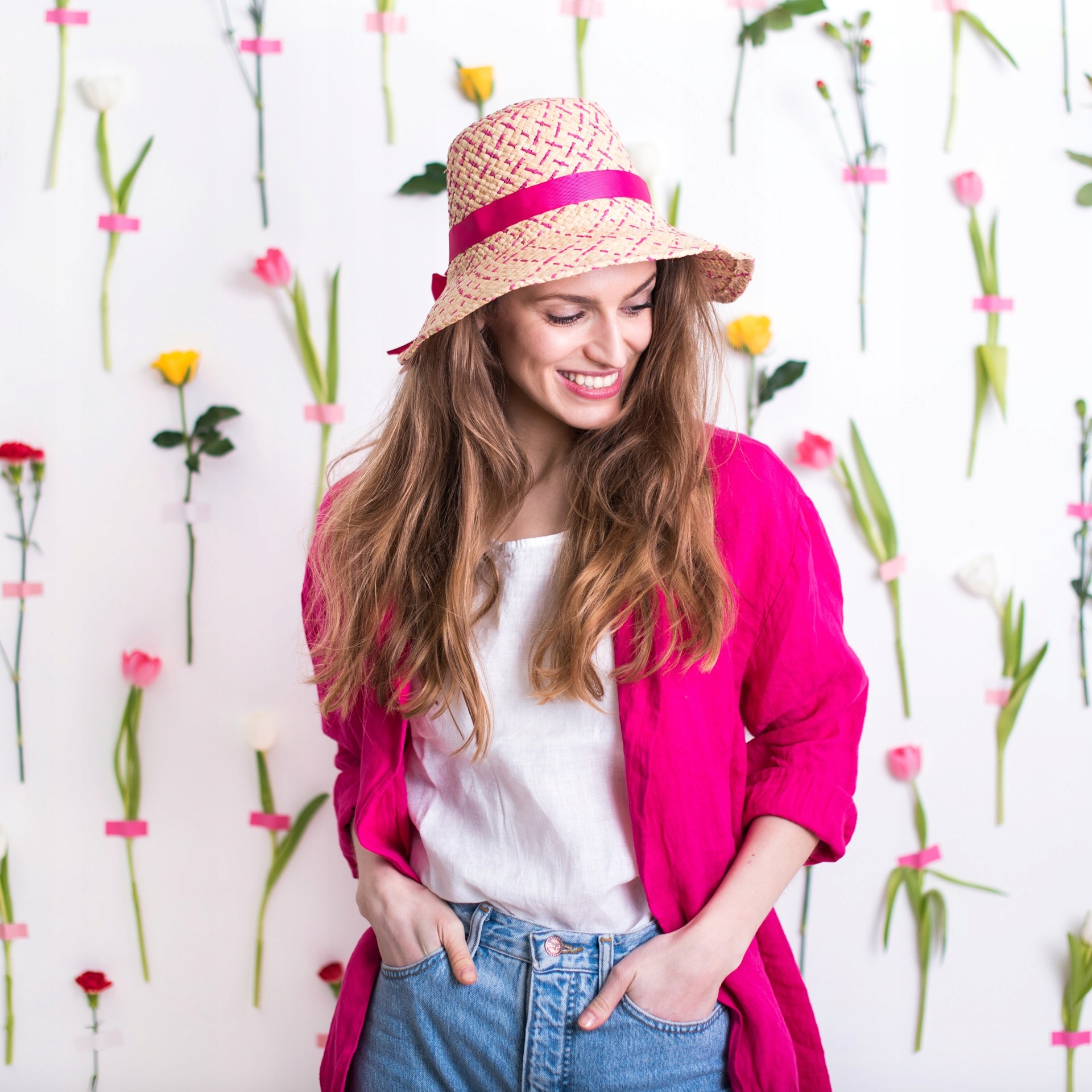 Szaleo letni KAPELUSZ Wspomnienie lata cz21157-3 Materiał dominujący inny