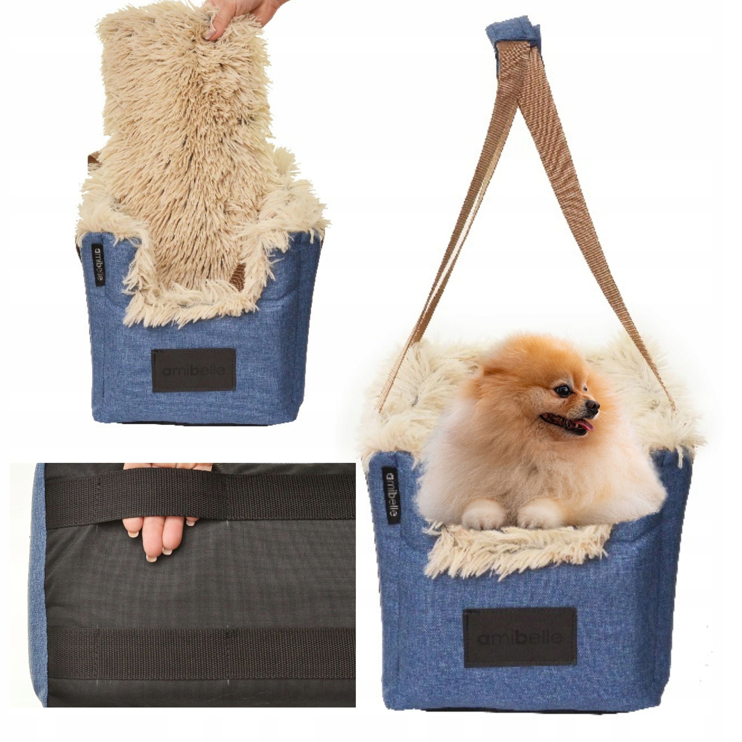 Autosedačka Taška Přepravka Pro Psa Kočku Bezpečné Pelíšek