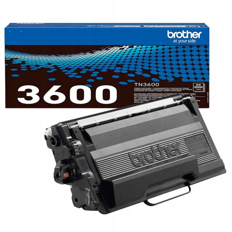Brother TN3600, Black toner, 3000 strán TN3600