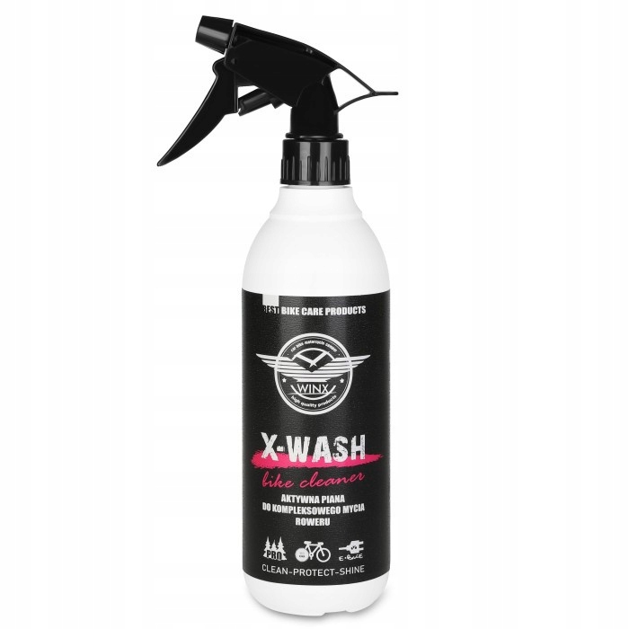 Aktywna piana do mycia roweru Winx X-wash 500 ml Skuteczna i Bezpieczna