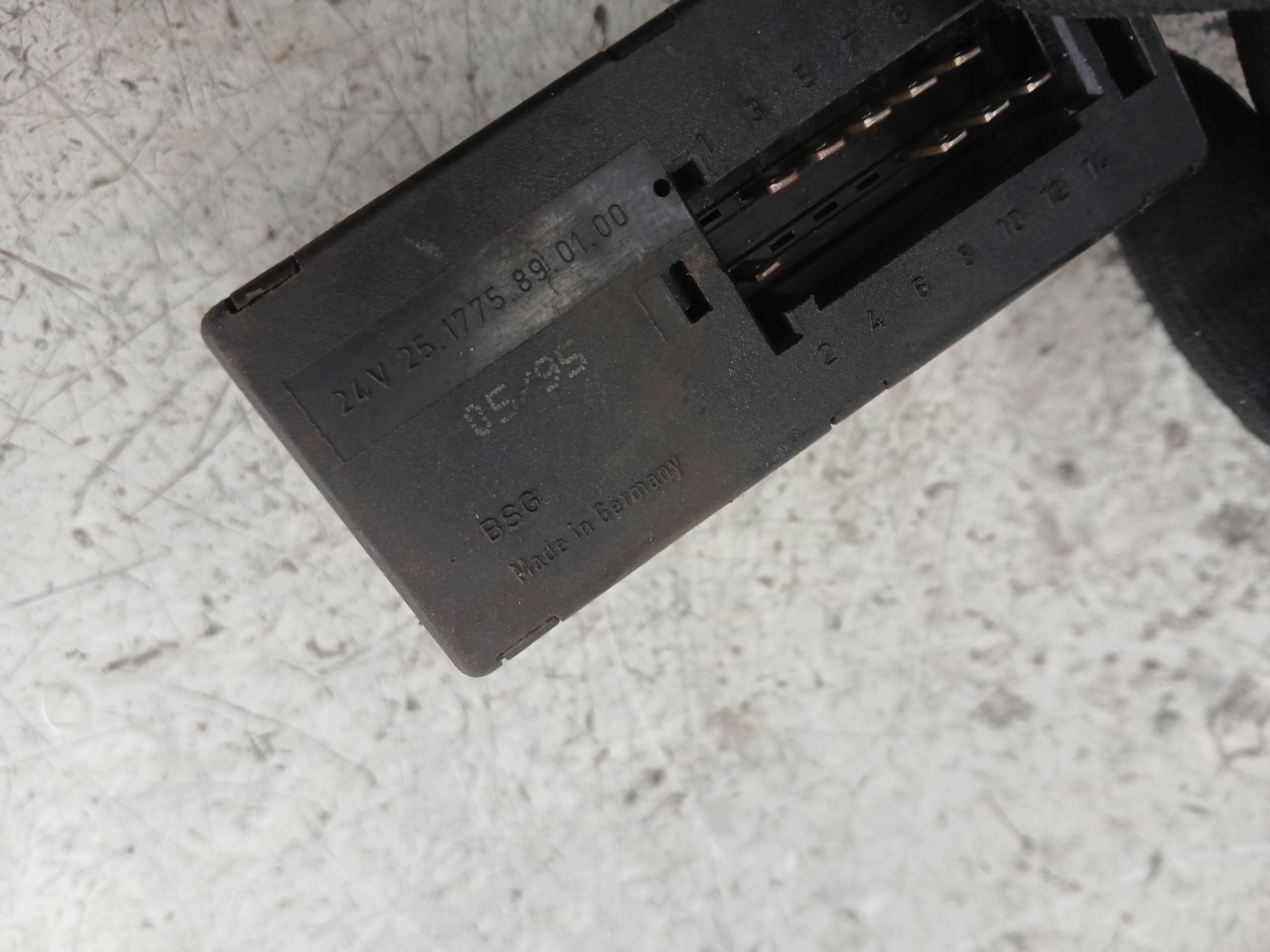 MAN TGA 460 EBERSPACHER control panel OGRZEWANIA 251775890100
