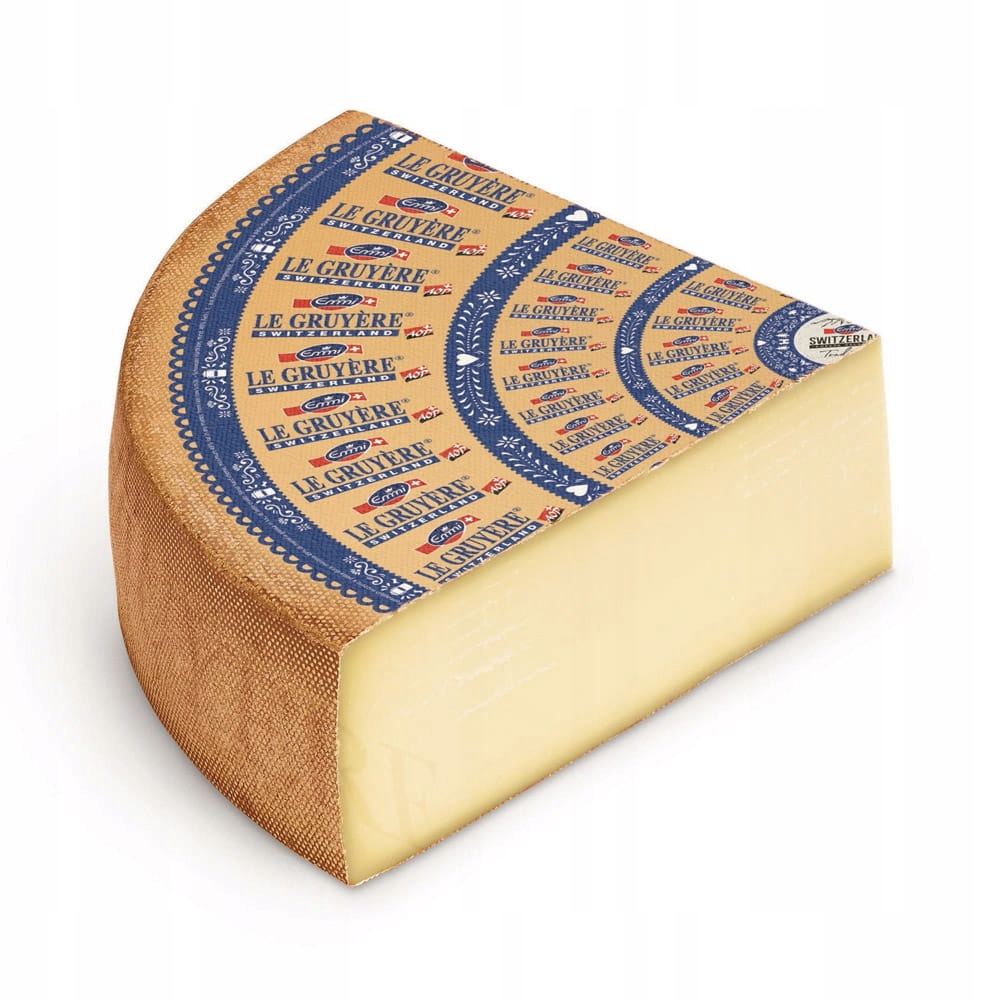 Ser Szwajcarski Le Gruyere Aop Réserve 1KG Ser Twardy Krojony Z Kręgu