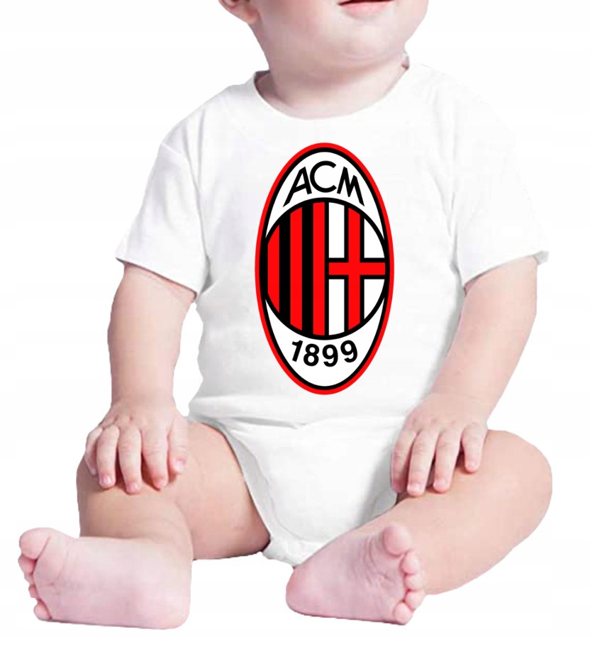 0242 BODY DZIECIĘCE AC MILAN PREZENT 80
