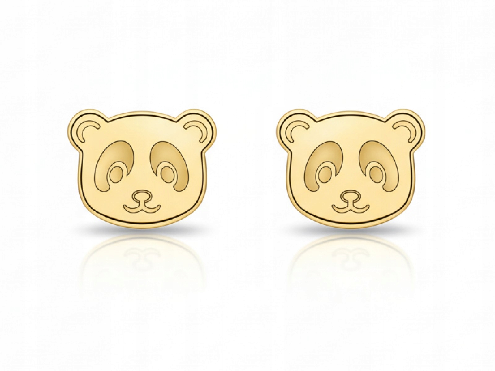 Dámské náušnice ze zlata 585, elegantní značkový design