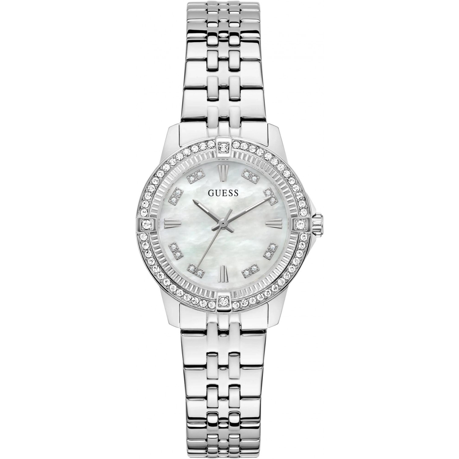 Dámské hodinky Guess GW1027L1 Zirkony stříbrné