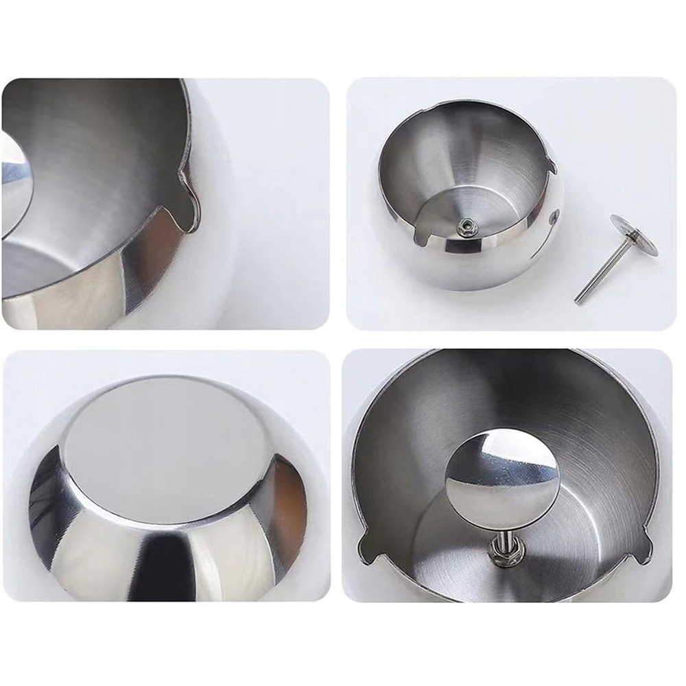 POPIELNICZKA ZAMYKANA ZAMYKANA NA BALKON METALOWA OGRÓD BEZZAPACHOWA Stan opakowania oryginalne