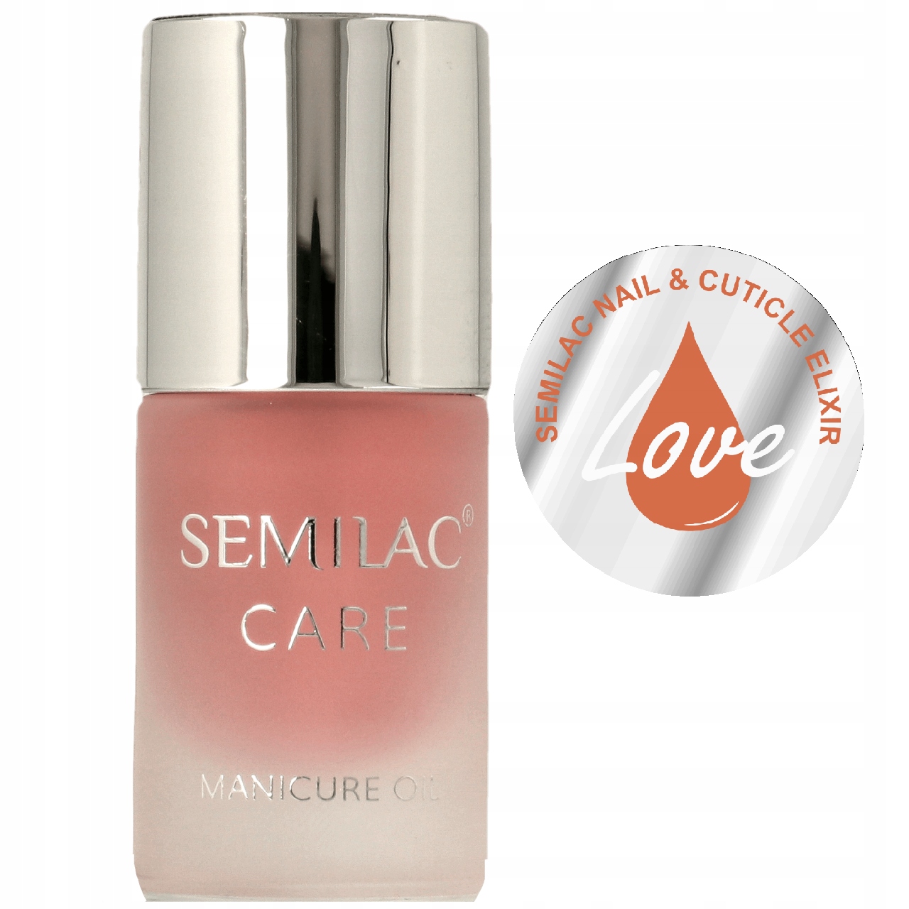Semilac Oliwka do skórek i paznokci ELIXIR LOVE nawilżająca mandarynka SEOL