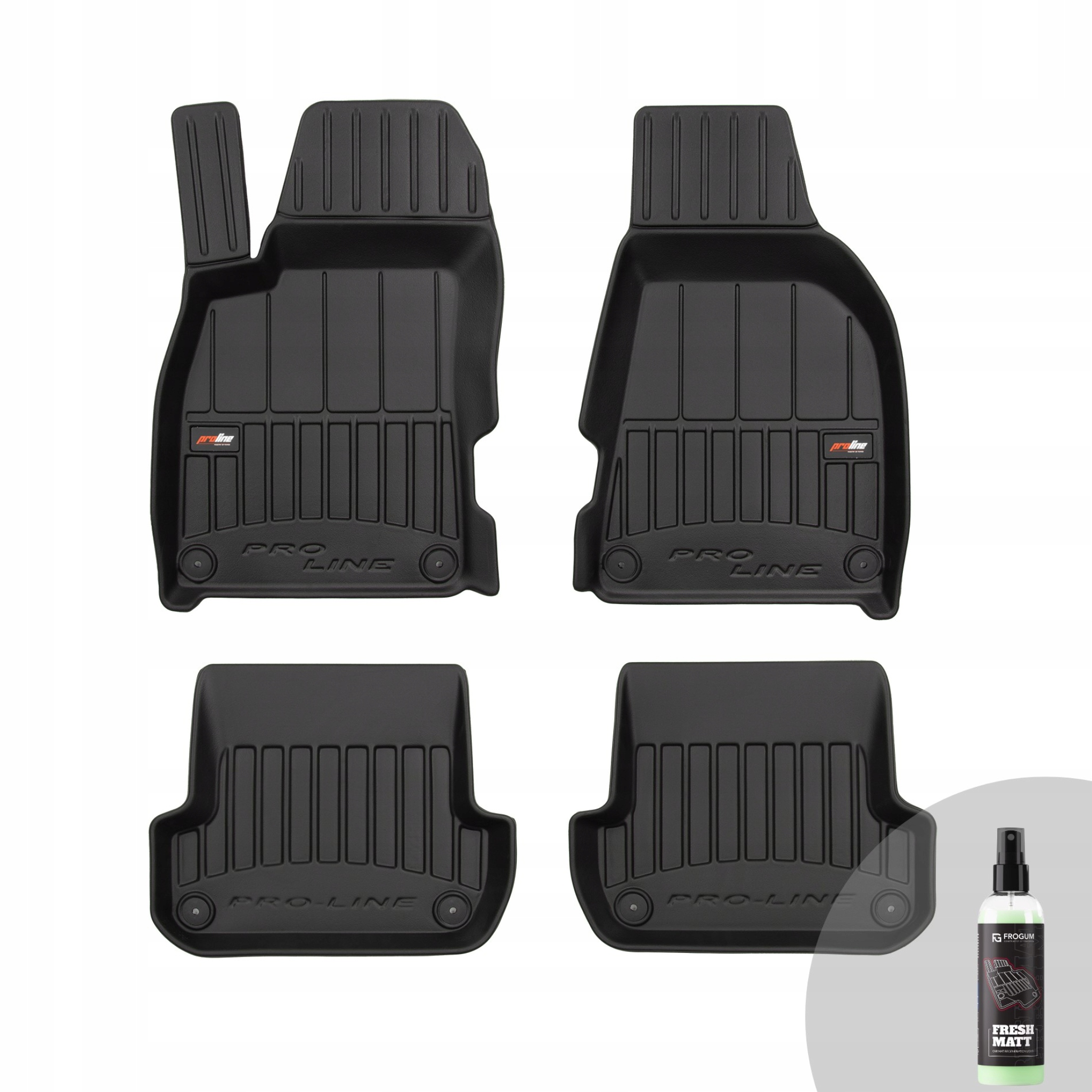 Frogum 3D koberce do auta pre Audi A4 B6 2000-06