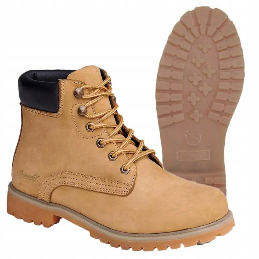 Boty Brandit Kenyon Leatherboot Camel 39