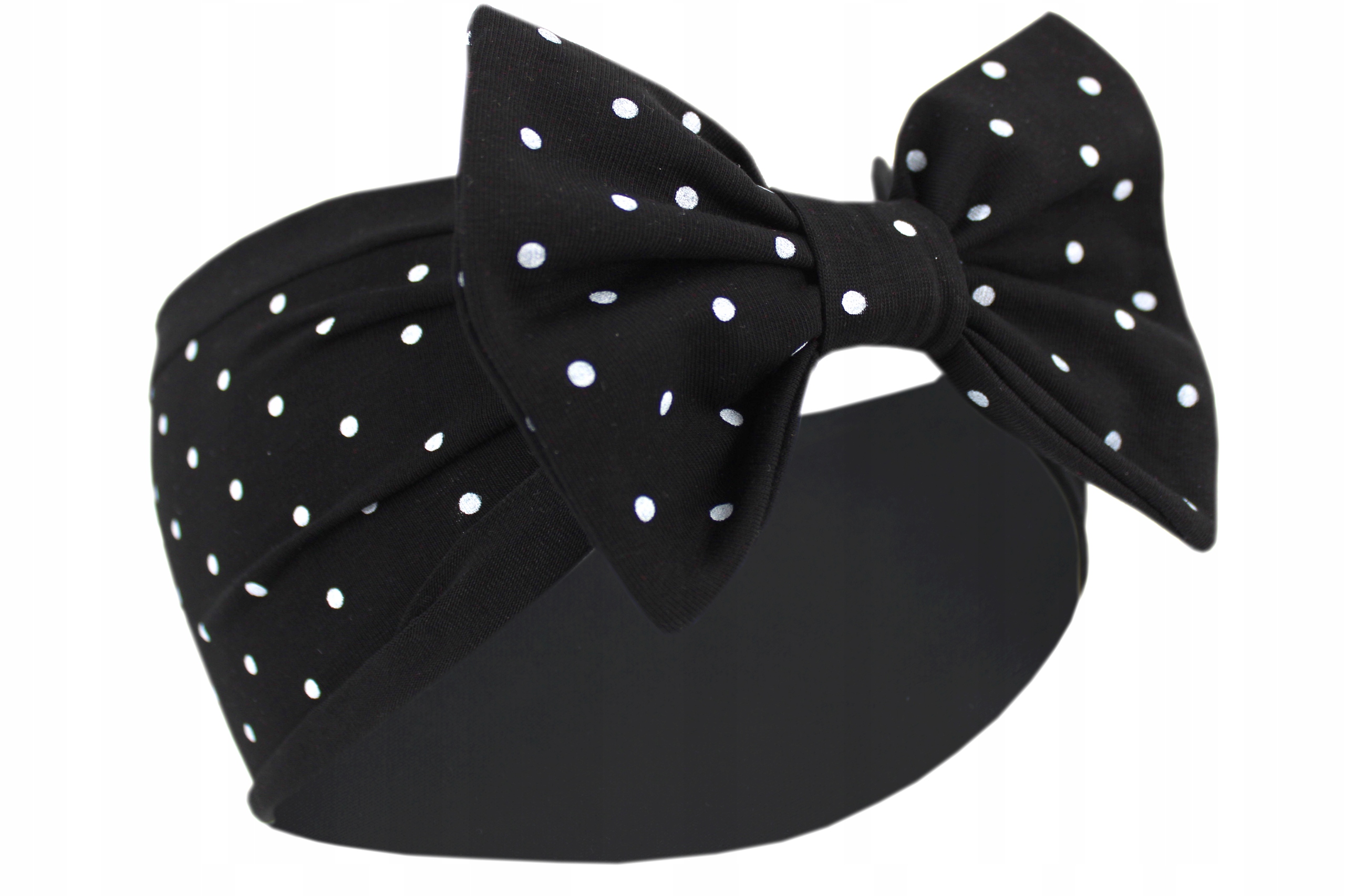 OPASKA DZIECIĘCA SZEROKA WIOSENNA/LETNIA Z KOKARDĄ BAWEŁNA DLA DZIEWCZYNKI