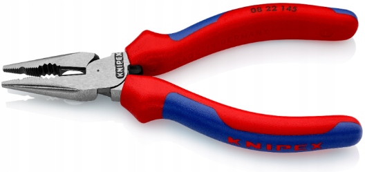 Szczypce uniwersalne z ostro zakończonymi szczękami Knipex 08 22 145