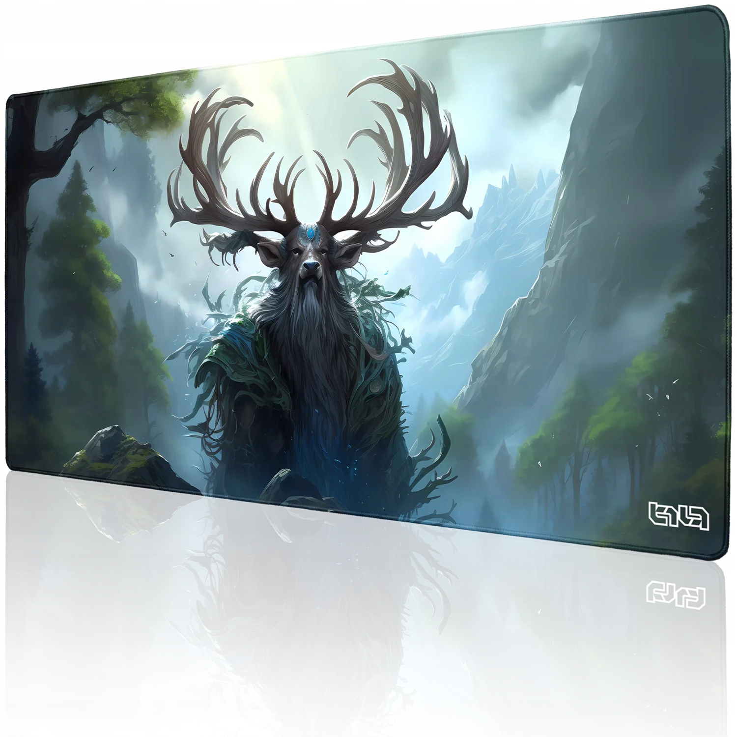 Podkładka Gamingowa Pan Lasu 100x50 Tilt XL Na biurko Dla gracza