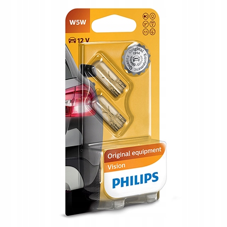 

Philips Żarówki W5W Vision Blister 2szt.