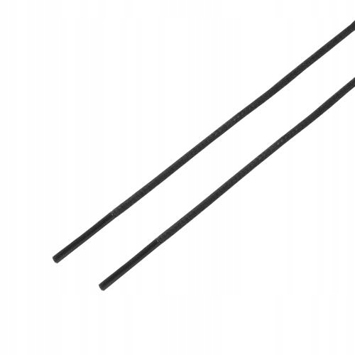 

Wojas sznurowadła woskowane czarne 80cm czarne