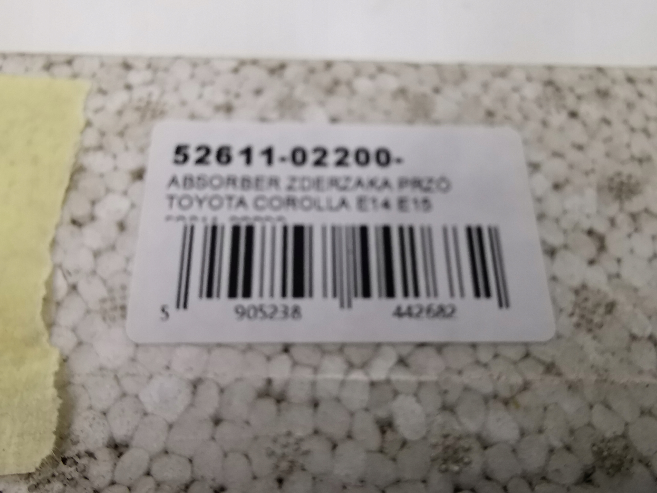 ABSORBER der Stoßstange PRZO TOYOTA COROLLA E14 E15 52611-02200
