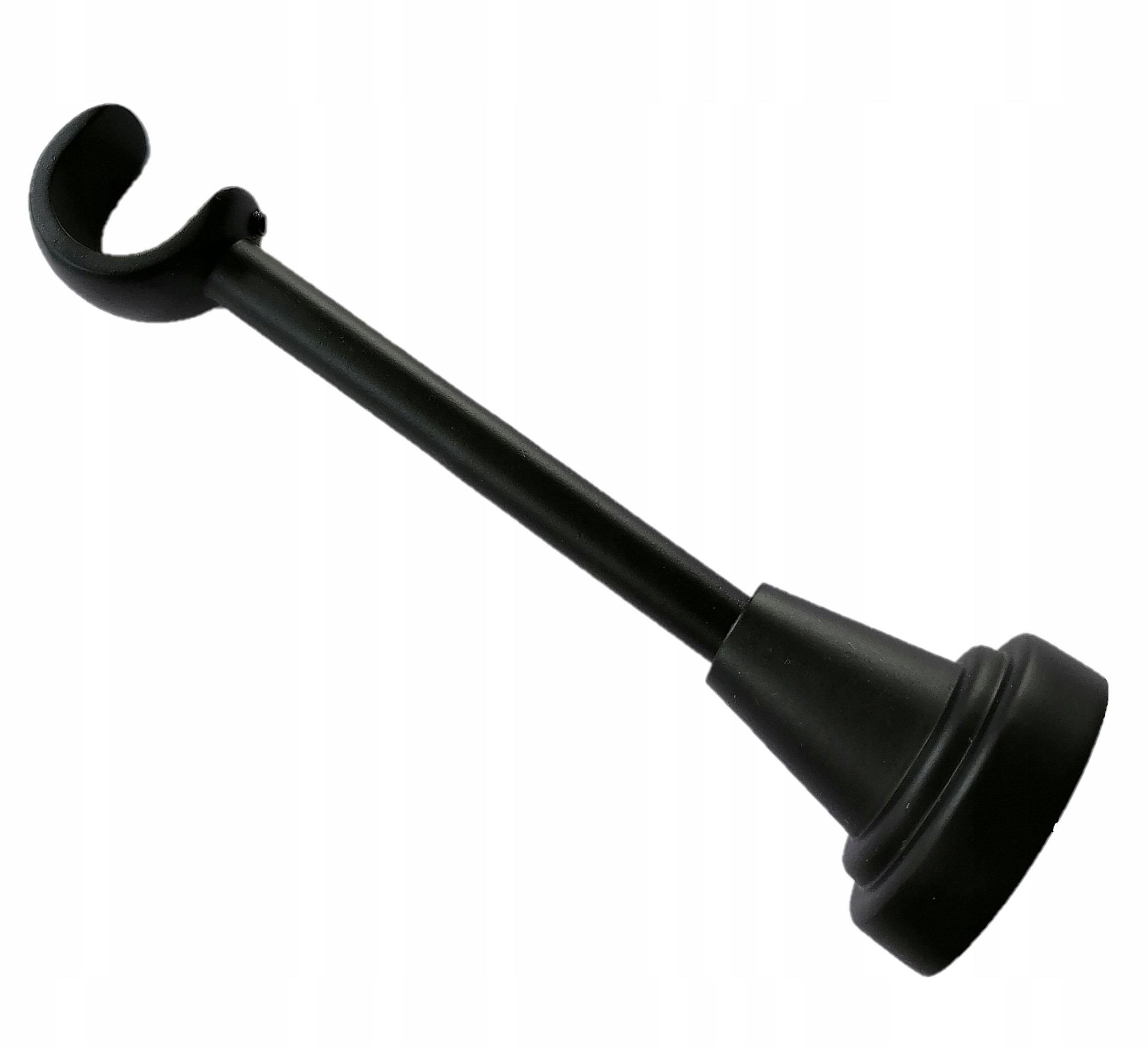 WSPORNIK POJEDYŃCZY KARNISZA Fi19mm Czarny Mat.