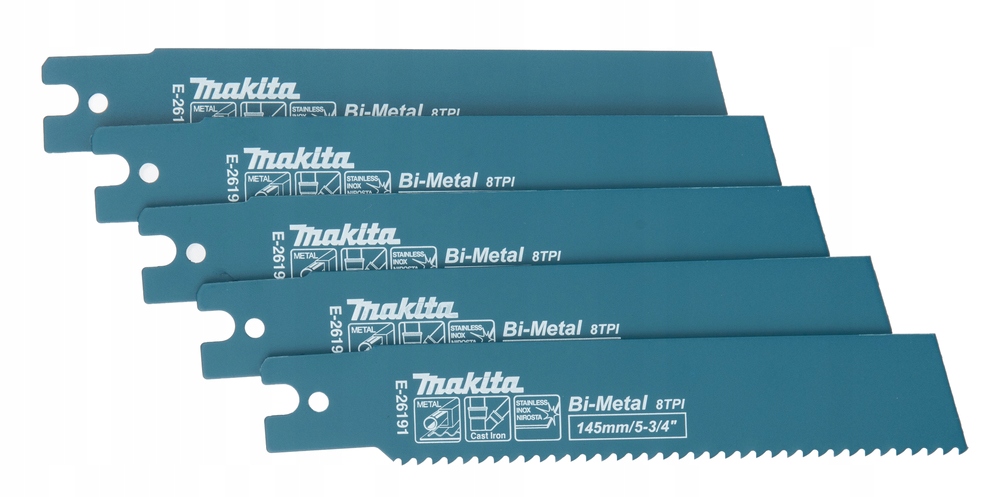 Pilové Listy Bim 145x1,6mm 8Z/C 5 Kusů Makita E-26191