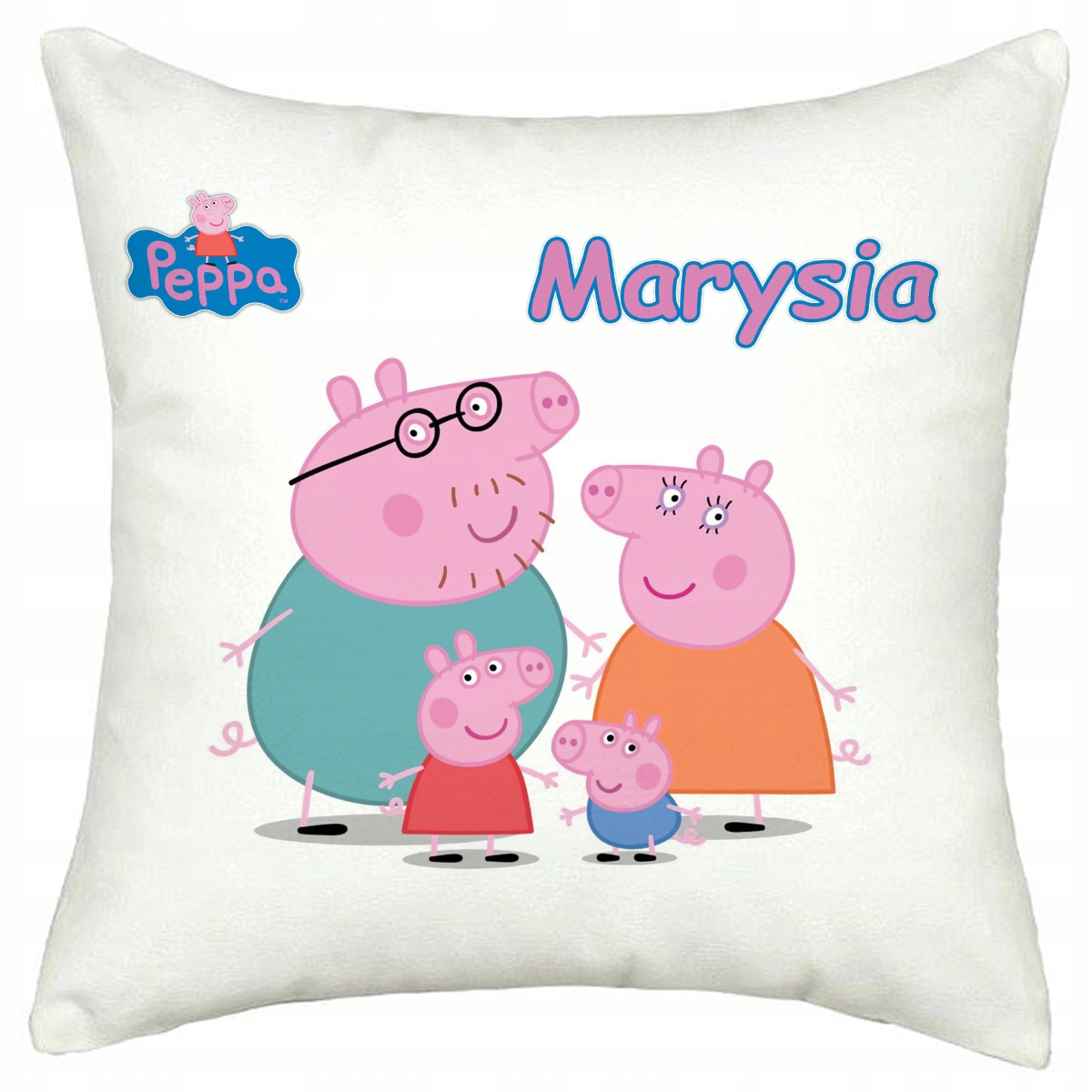 

Poduszka Świnka Peppa Imię