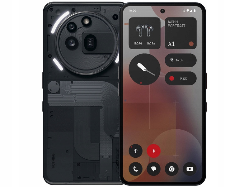 Smartfon Nothing Phone 3a Pro 5G 12/256GB 6.77" 120Hz Czarny