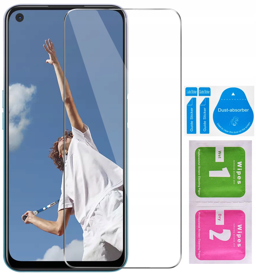 

Szkło do Oppo A72 A52 Hartowane 9H Szyba