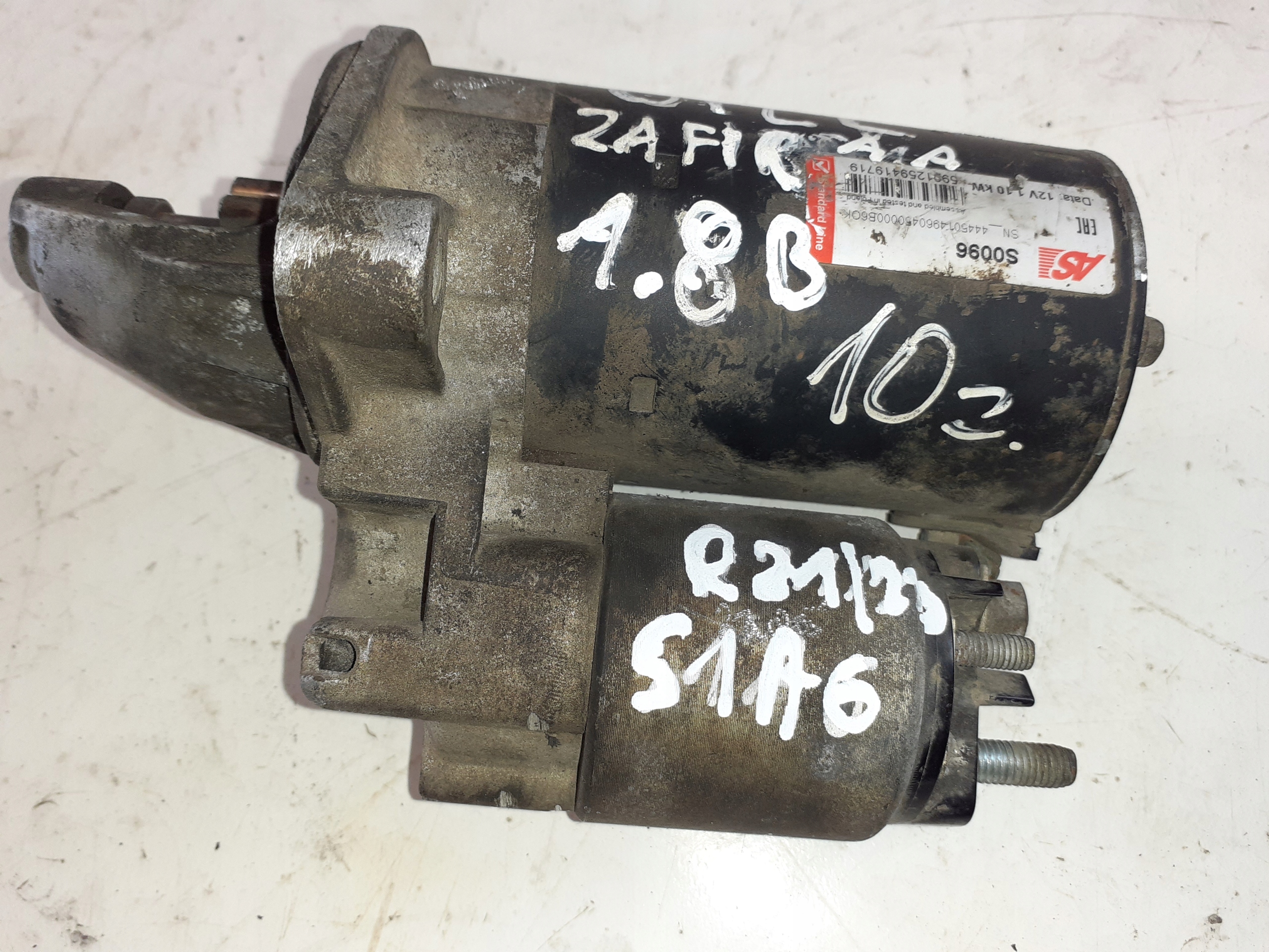 starter ZAFIRA A 1.8 16V 10z