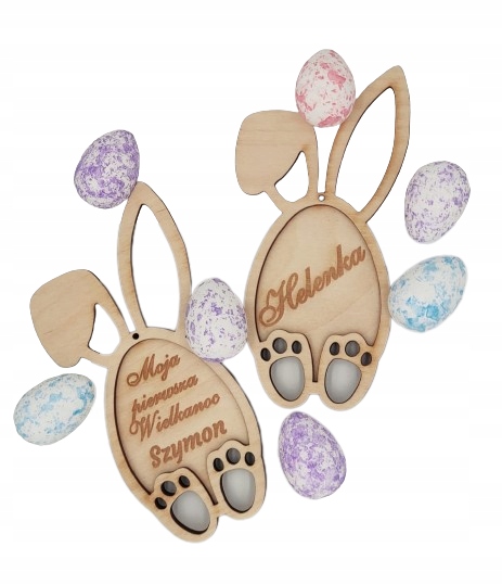 Zawieszka z imieniem na prezent