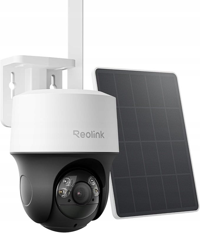 Kamera zewnętrzna obrotowa Reolink Go Pt S Lite 2K Lte Panel solarny