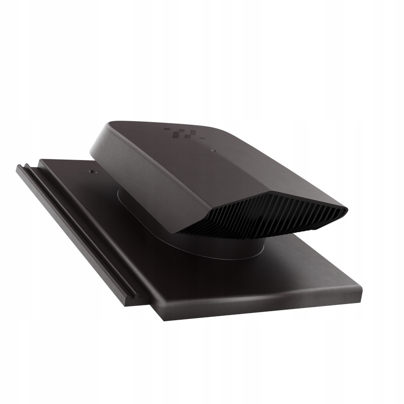 Ventilační střešní ventilátor Braas Tegalit Bronz Koloniální