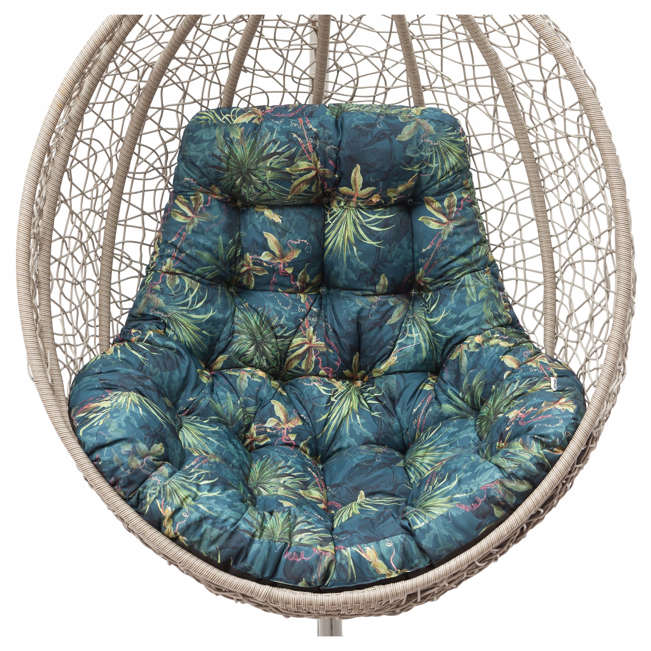 Vankúš na závesné kreslo Vodotesný na kokón na záhradnú hojdačku a kôš