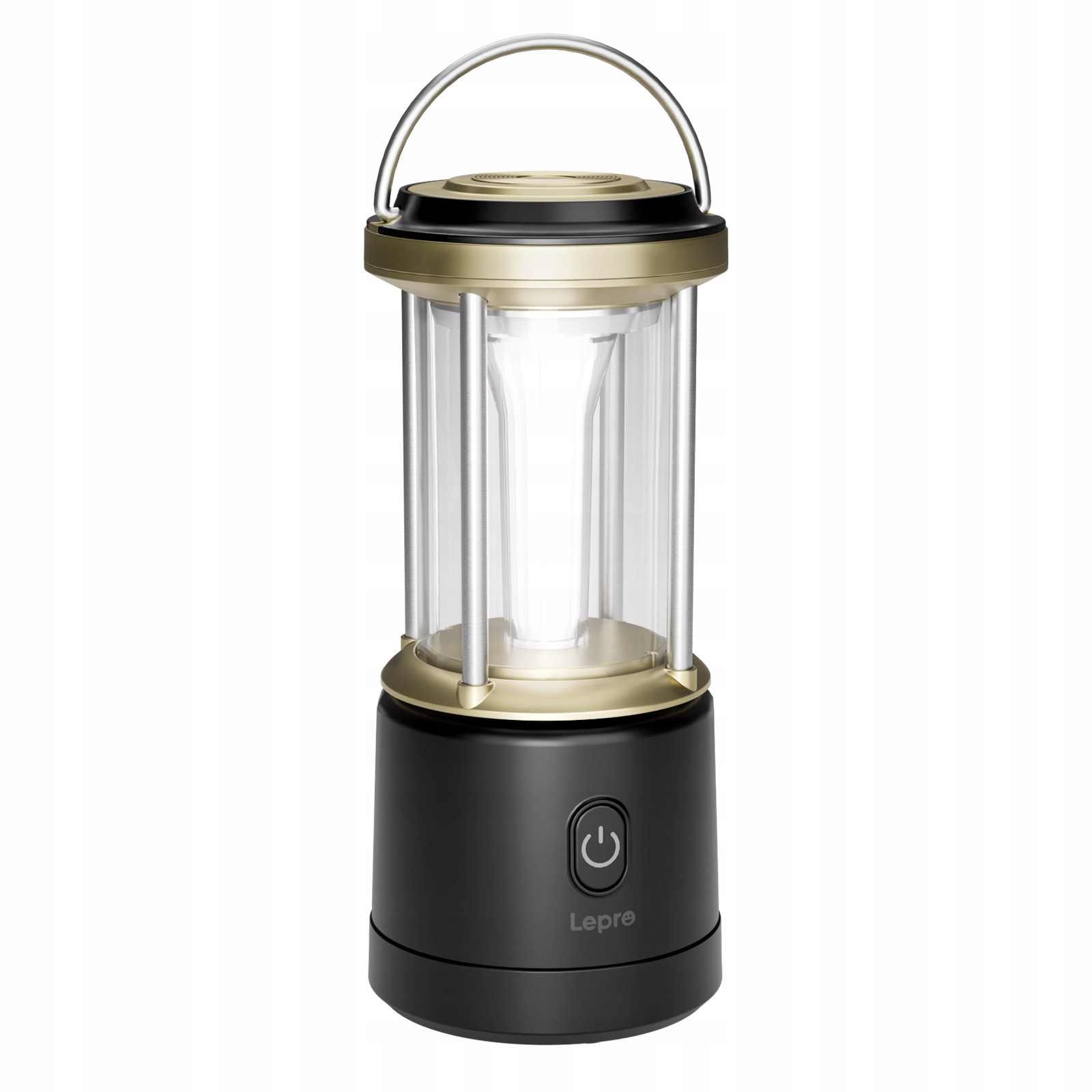 Lampa Turystyczna Led z Hakiem 12W 1100LM 5 Tryby Wodoodporna 6*AA Baterie