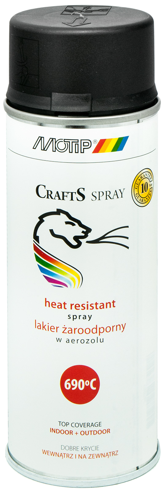 

Lakier żaroodporny 690C czarny mat Crafts 400ml
