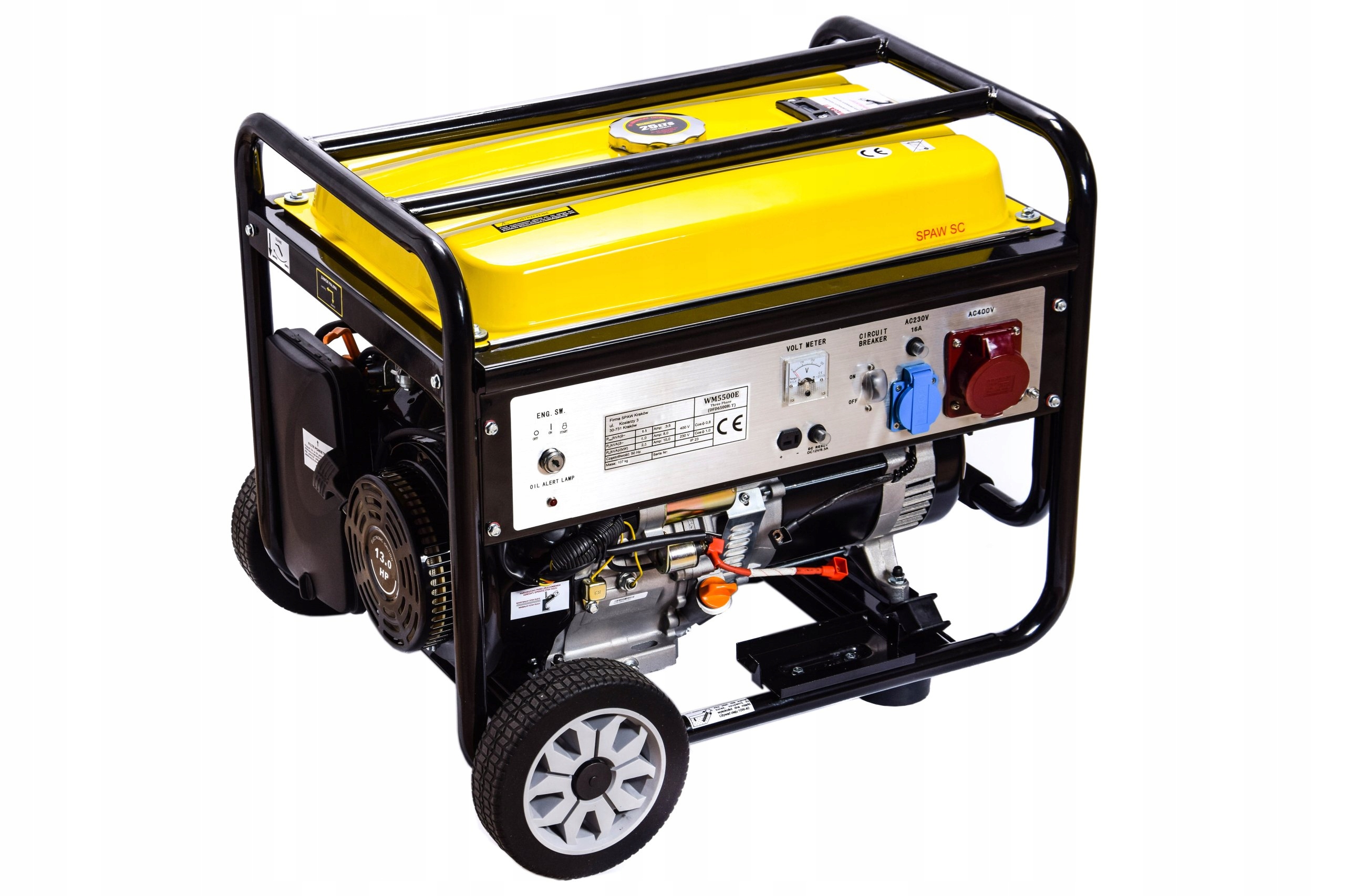 Agregat Prądotwórczy Magnum Df 6500W 230V 400V Avr