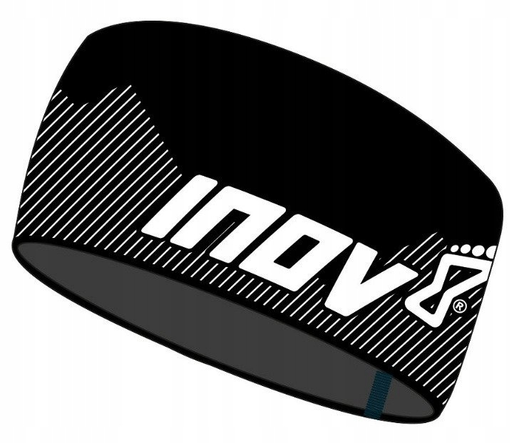 Opaska Na Głowę INOV-8 Czarno-biała R. Uniwersalny