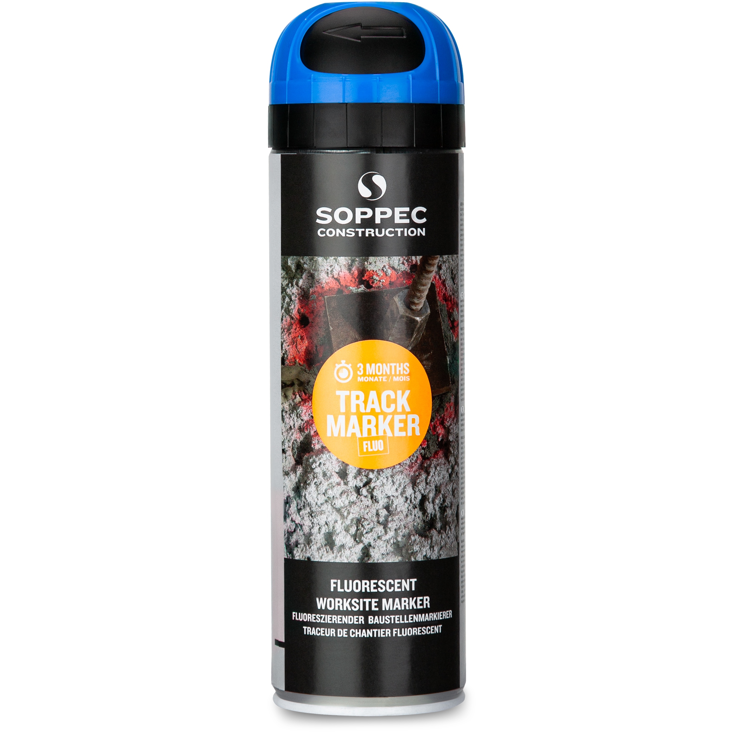 Track Marker Spray Geodezyjny Znakowania Niebieska