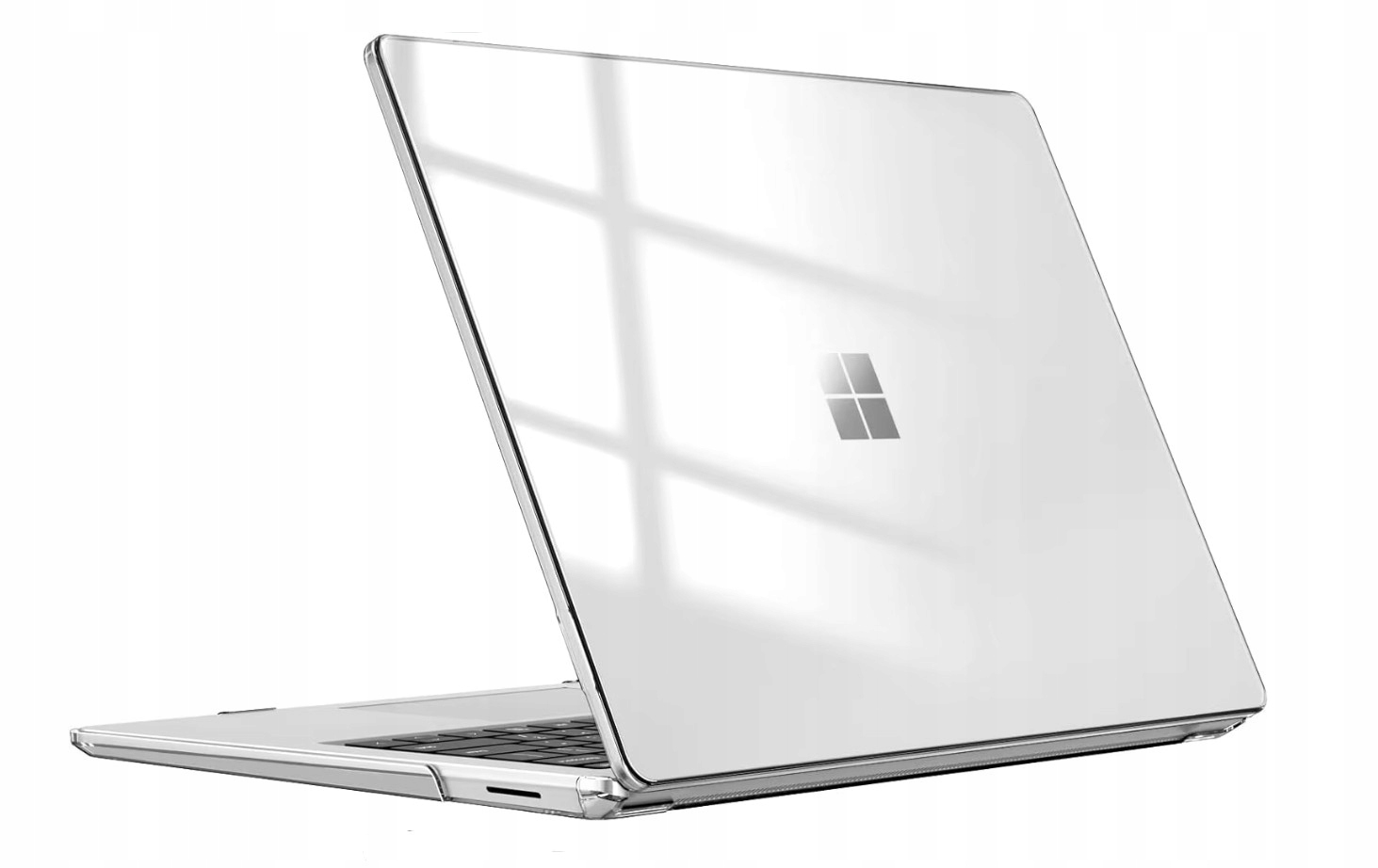 Etui Przezroczyste do Microsoft Surface Laptop 3,4,5,6 13,5 z Alcantarą