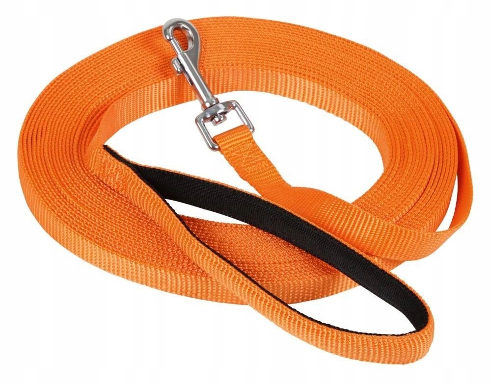 Levně Vodítko tréninkové, 10m x 20mm, oranžové, Kerbl