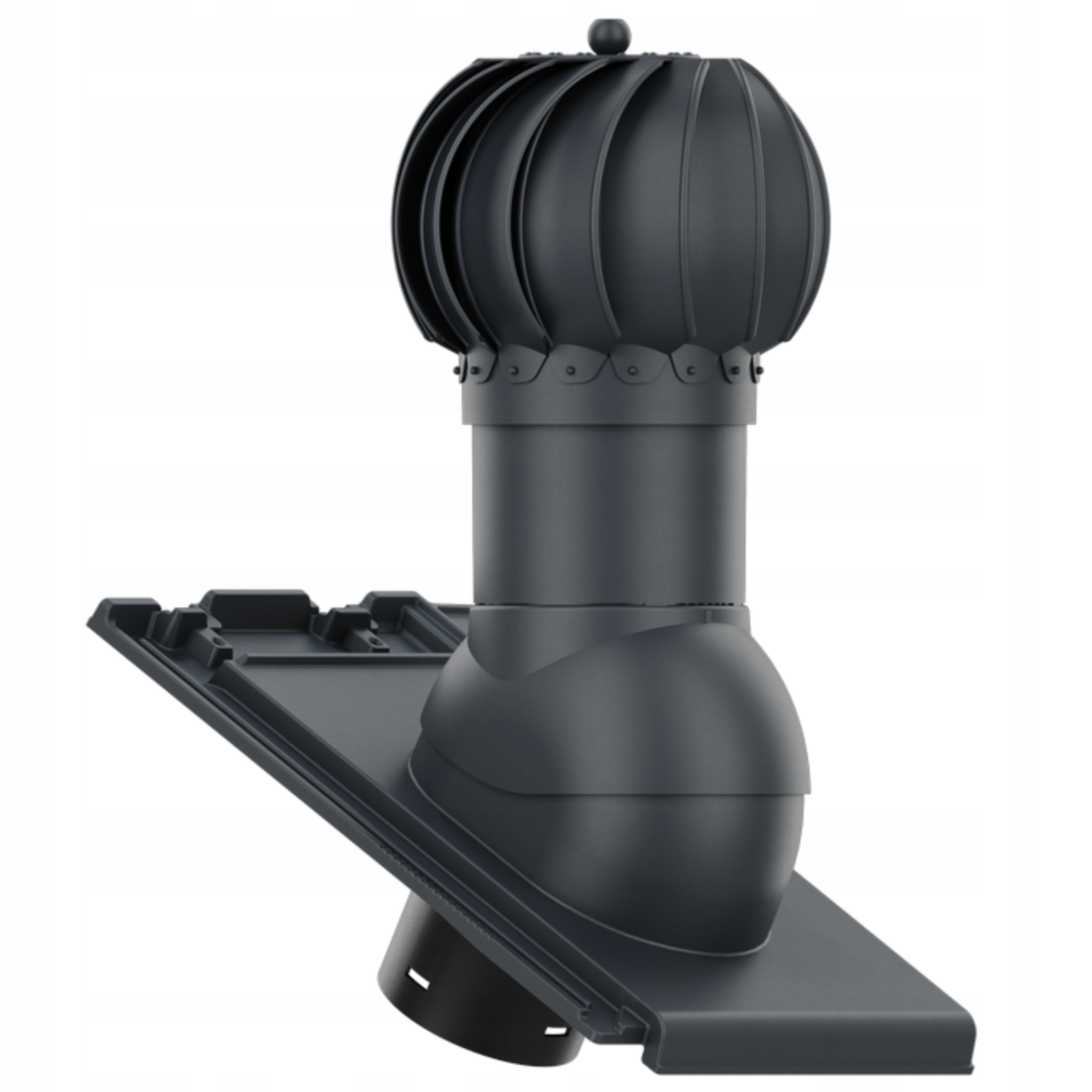 Větrací komín Otočný kulový fi150 Creaton Simpla Břidlice