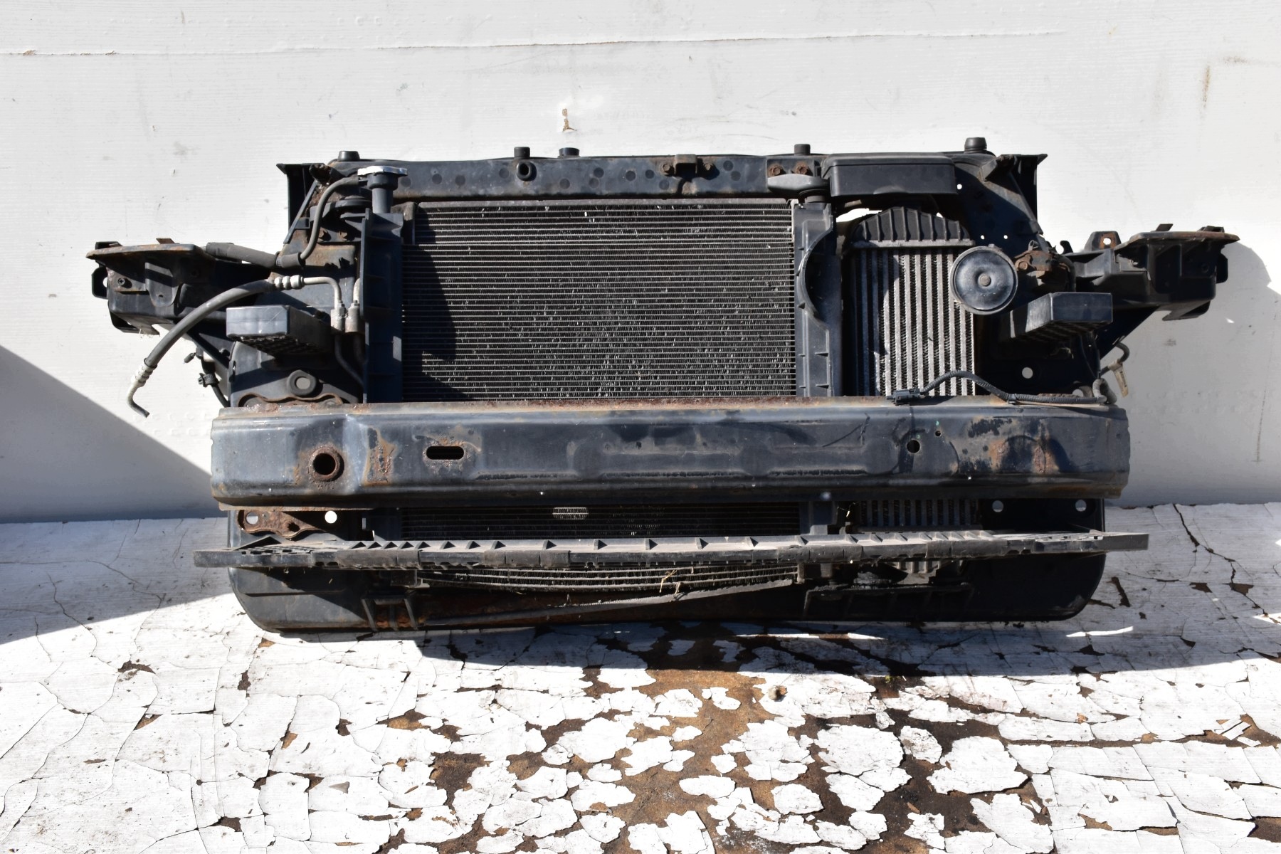 support panel for radiators pillar HYUNDAI IX35 and LIFT 2013-2015 1.7 CRDI 115KM Manual