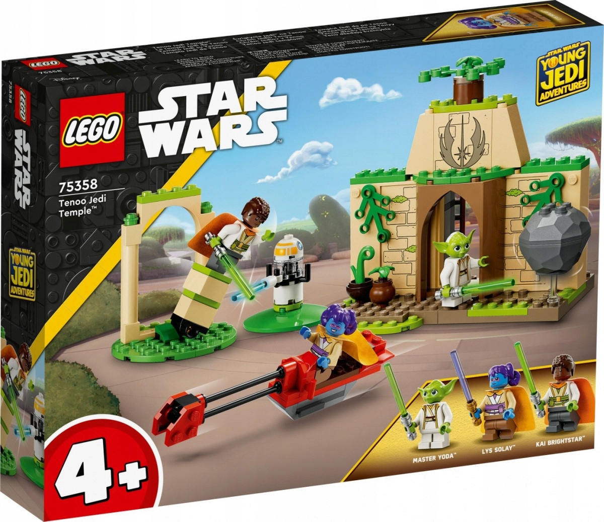 stavebnice Lego Star Wars 75358 Chrám Jediů Zajímavé