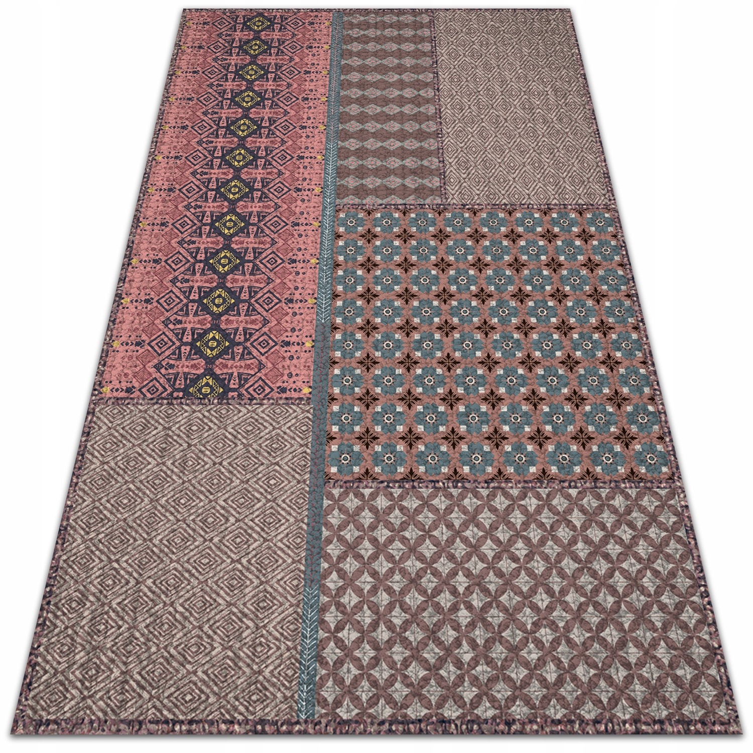 

Nowoczesny dywan winylowy Aztecki deseń 80x120 cm