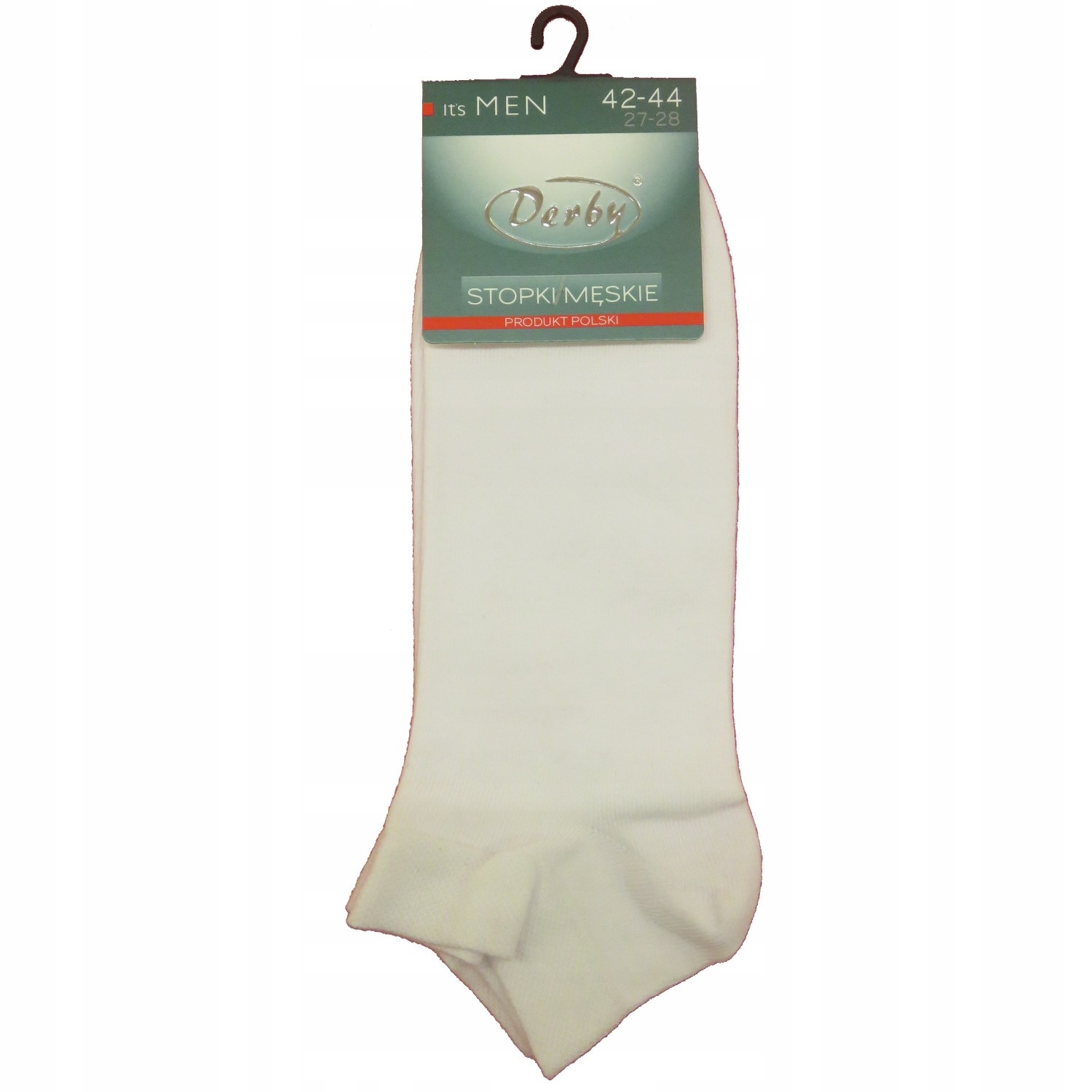 

Derby skarpety męskie stopki białe 45/47