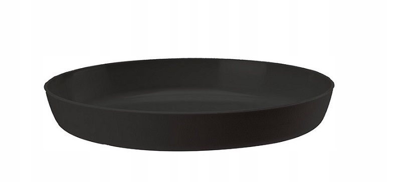 

Podstawka pod doniczkę Azalia 13cm antracyt czarna