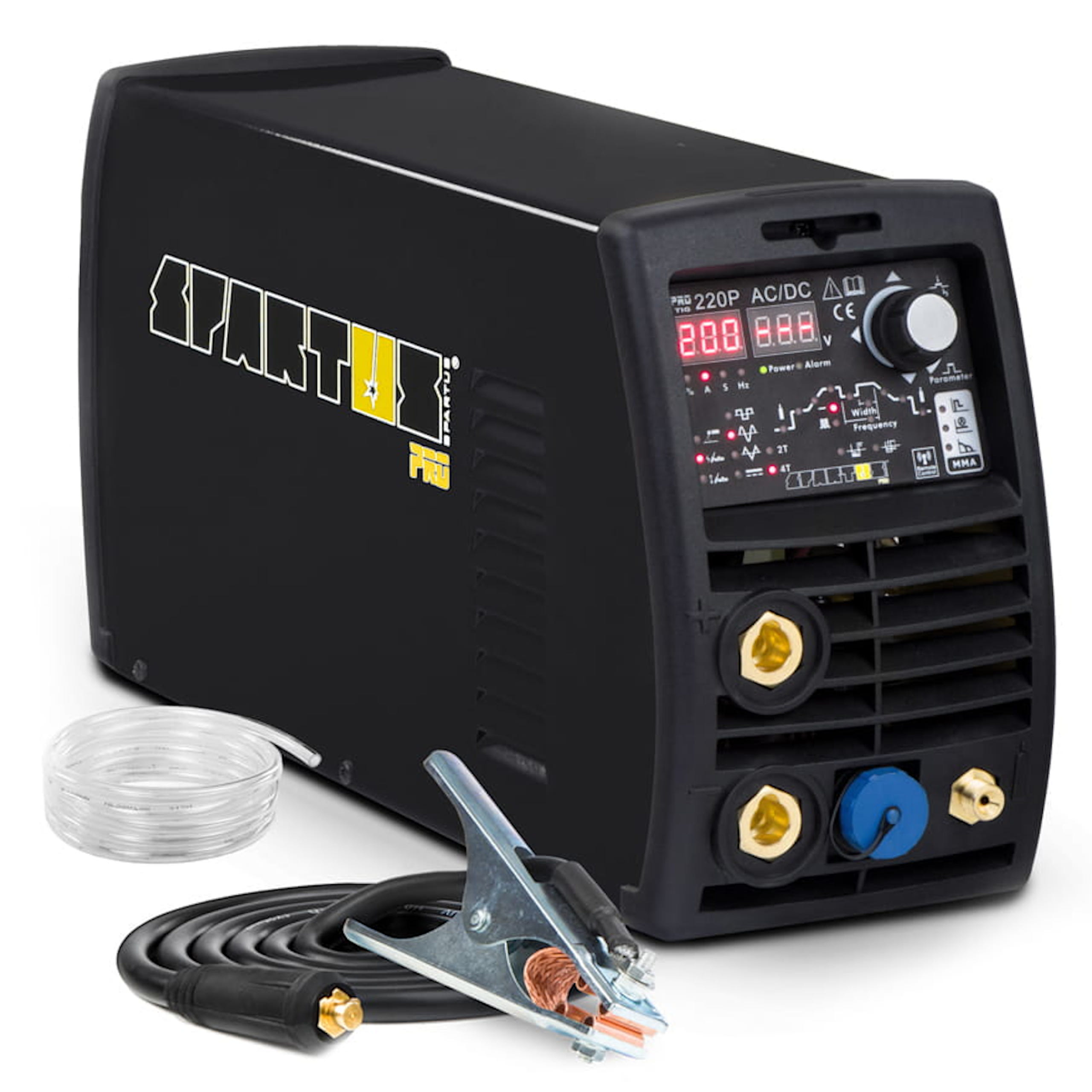 Invertorová Svářečka Tig Spartus Pro 220 P Ac DC S Pulsem Sólo Mma Igbt