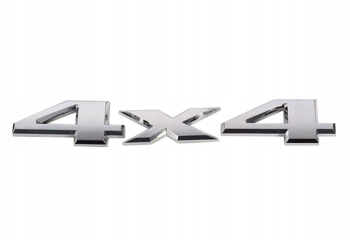 Emblemat Napis Jeep 4x4 chrom