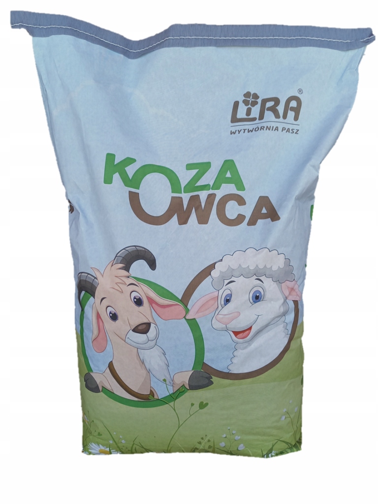 Pasza karma dla młodych kóz i owiec chrupka koźlęta jagnięta 20 kg