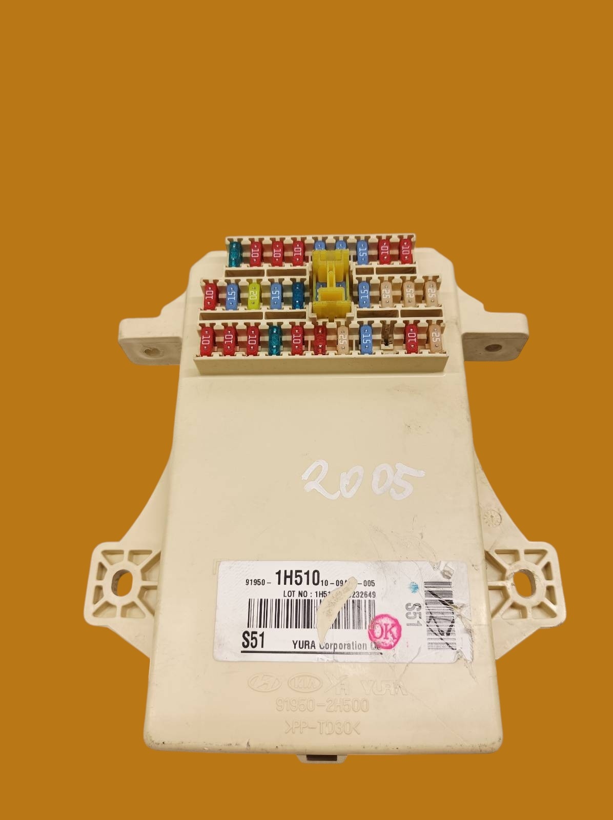 Module fusibles 91950-1H510 Kia Cee'd et (2006-2012)